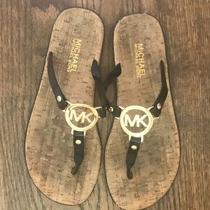 Black Michael Kors sandals